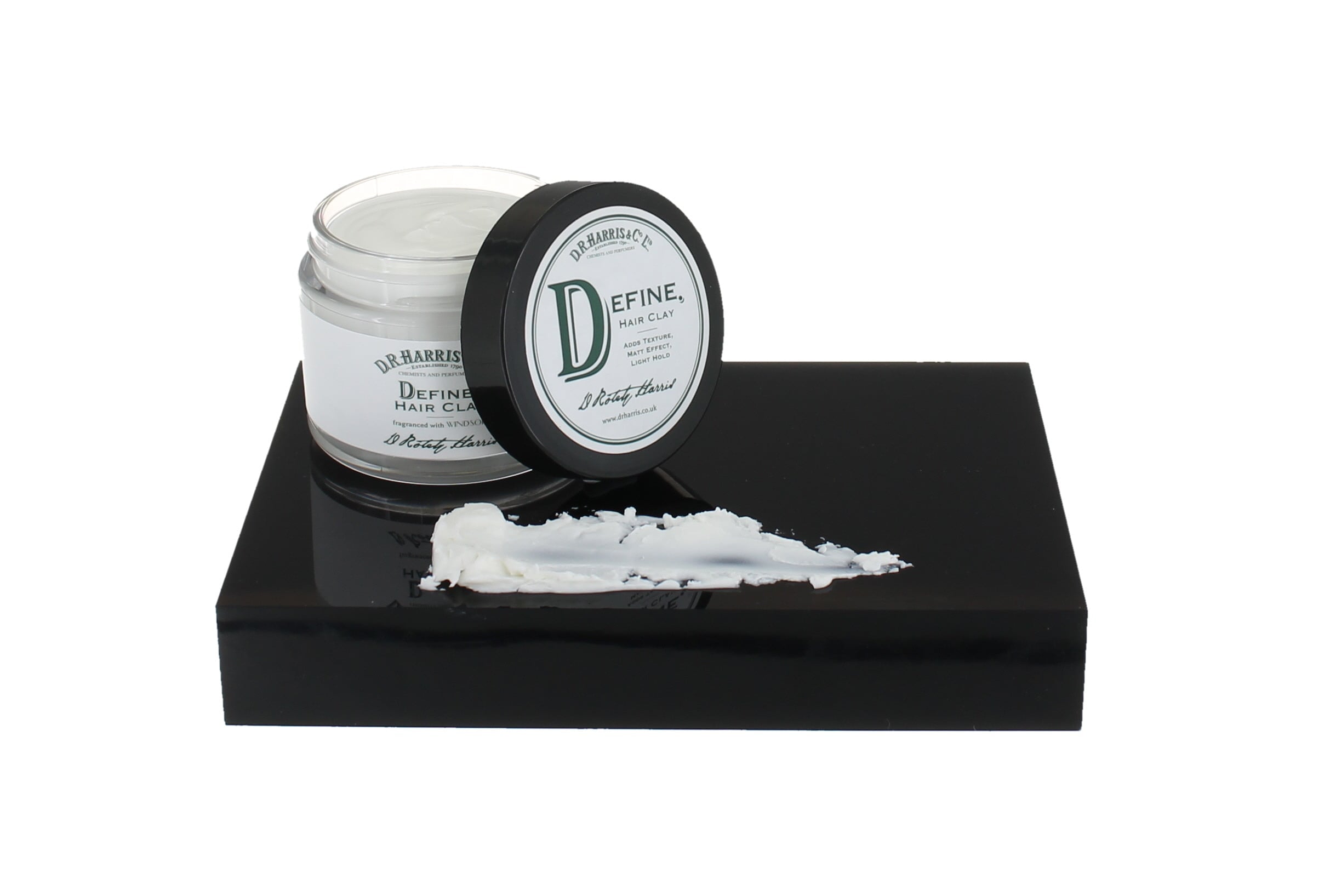 D.R. Harris Define Hair Clay, Open